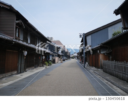 岐阜市の川原町の古い町並み 130450618