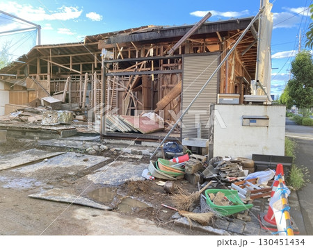 解体工事現場 130451434