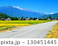 大町市常盤より爺ヶ岳～鹿島槍ヶ岳～五竜岳方面を望む(長野県大町市)【2025.9】 130451445