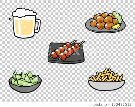 居酒屋定番セット 130451512