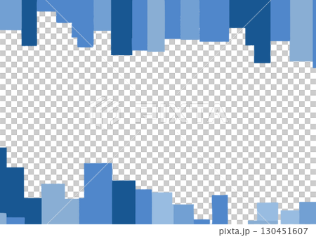 藍色棍子框架 130451607