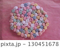 コットン糸で編んだ薔薇 130451678