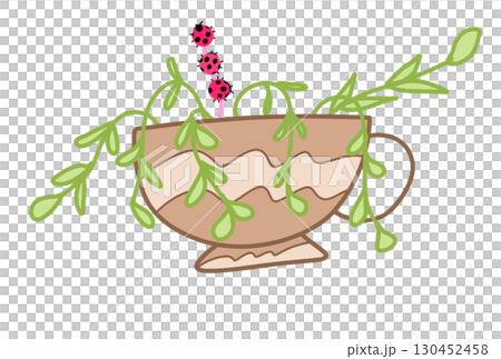 Ladybug Flower 130452458