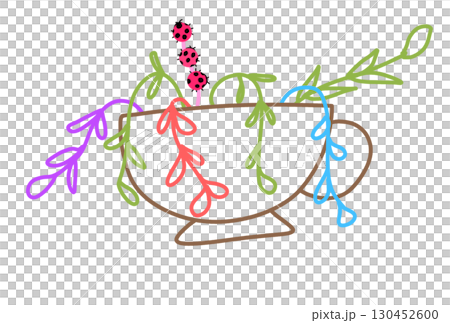 Ladybug Flower 130452600