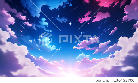 天国へ続く雲 130453700