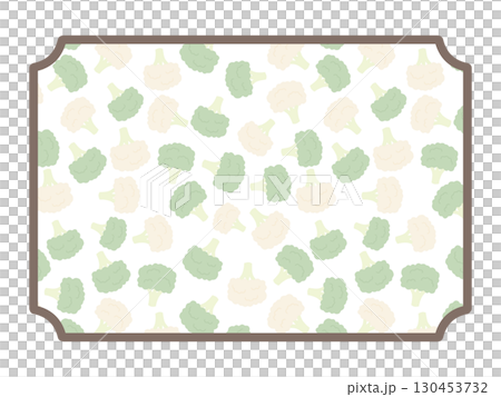 Broccoli frame 130453732