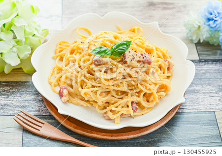 家庭料理 カルボナーラ 家庭料理 カルボナーラ 130455925