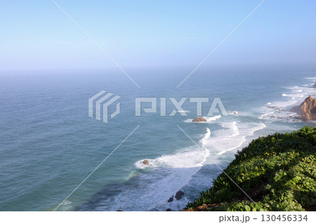 Landscape of Cabo da Roca is landmark in portugal 130456334