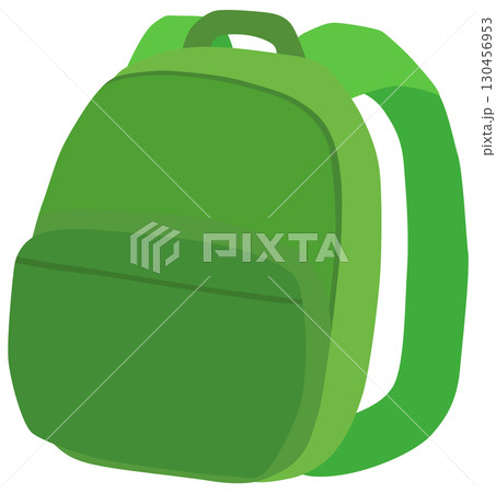 シンプルなリュックサックのイラスト ベクター素材 シンプルなリュックサックのイラスト ベクター素材 130456953