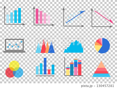 業務圖圖示集 130457281