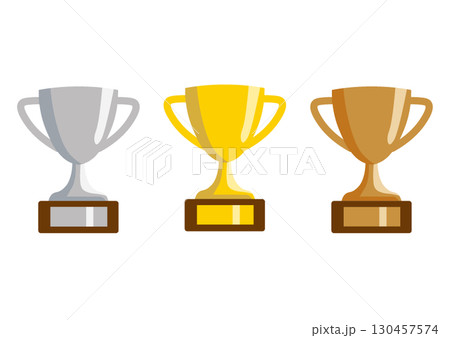 トロフィーセット・数字無し トロフィーセット・数字無し 130457574