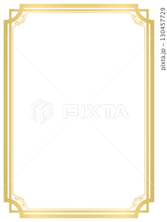 認定証枠 130457729