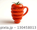 Creative Tomato Cup Concept for Unique Beverage Design 130458013
