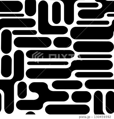 Black and white abstract seamless pattern 130459392