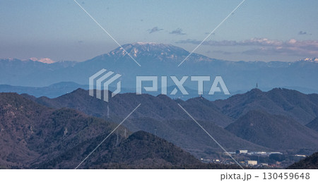 岐阜城天守からの眺め　御嶽山 130459648