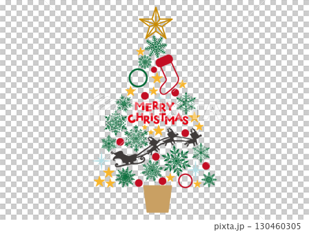 クリスマスツリー クリスマスツリー 130460305