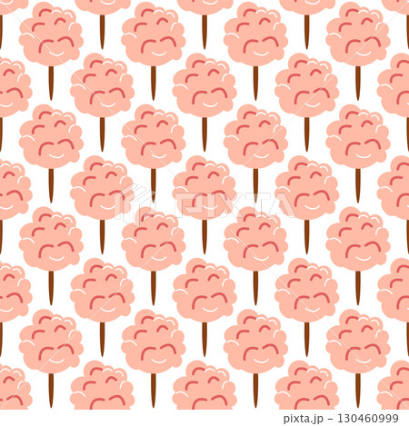 Seamless pattern with CIRCUS theme. Clowns, strongmen, lions, magic hat, hare in hat, holiday, balloons, tents. Circus characters. Cartoon flat style. Seamless pattern with CIRCUS theme. Clowns, strongmen, lions, magic hat, hare in hat, holiday, balloons, tents. Circus characters. Cartoon flat style. 130460999