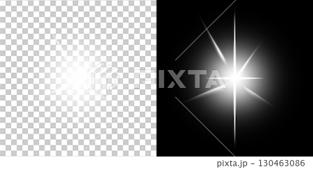White sunlight and light effects shining on transparent and black backgrounds White sunlight and light effects shining on transparent and black backgrounds 130463086