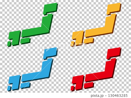 可愛的日本列島套裝 130463285