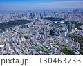表参道上空から新宿を望む・Aerial view 130463733