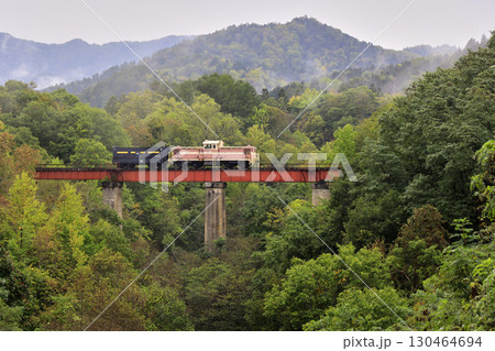 旧三井芦別鉄道炭山川橋梁 130464694