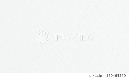 白い水彩紙テクスチャー背景素材　ザラザラ質感　シンプル 130465360