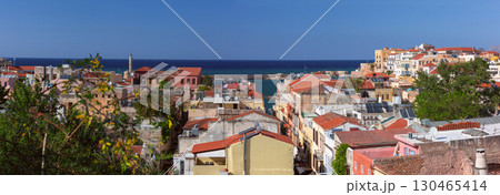 Old town of Chania in Crete, Greece 130465414