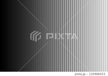 Vertical speed line halftone gradient line pattern background. 130466453