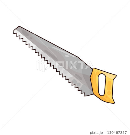 illustration of saw  130467237