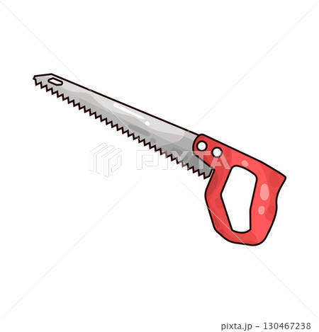 illustration of saw  130467238