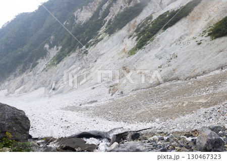 猿倉から白馬岳への大雪渓ルート 猿倉から白馬岳への大雪渓ルート 130467323