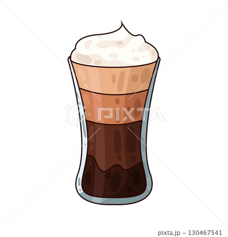 illustration of macchiato 130467541