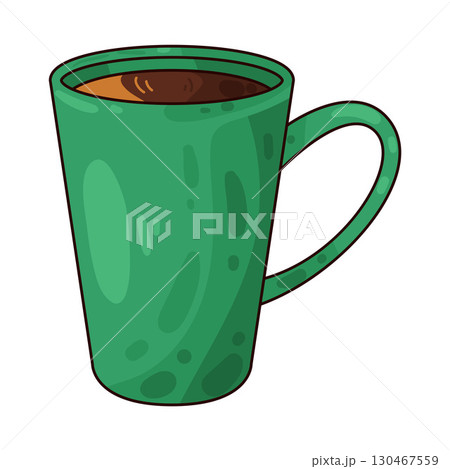 illustration of coffee illustration of coffee 130467559