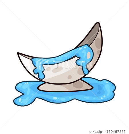 illustration of bathtub overflow 130467835