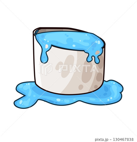 illustration of bathtub overflow 130467838