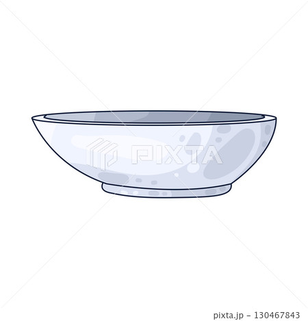 illustration of bathtub 130467843