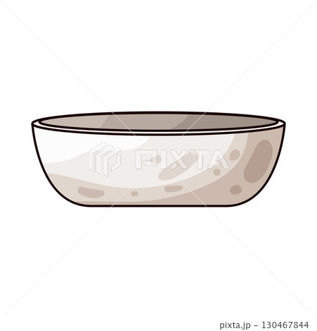 illustration of bathtub 130467844