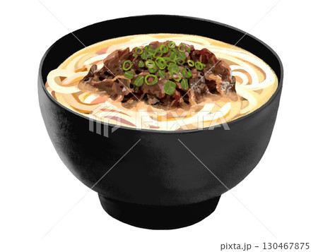 肉うどん（黒椀） 130467875