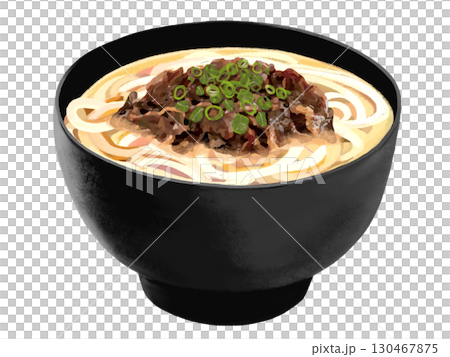 肉うどん（黒椀） 130467875