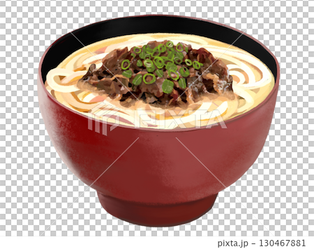 肉烏龍麵（紅黑碗） 130467881