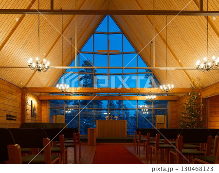 フィンランドのサーリセルカの聖パウロ礼拝堂 フィンランドのサーリセルカの聖パウロ礼拝堂 130468123