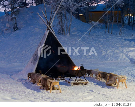 フィンランドのティピ フィンランドのティピ 130468127