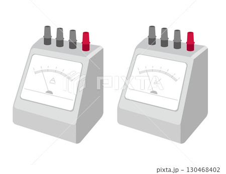 電流計と電圧計のイラスト 130468402