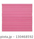 Stack of pink foam sheets with textured layers 130468592