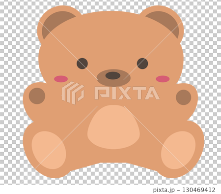 Cute bear. Bear. Vector illustration 130469412