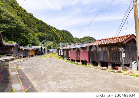 対馬　鰐浦小屋群 130469934