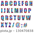 ジュエリー英字と記号 130470838