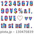 ジュエリー数字と記号+推し活用 130470839
