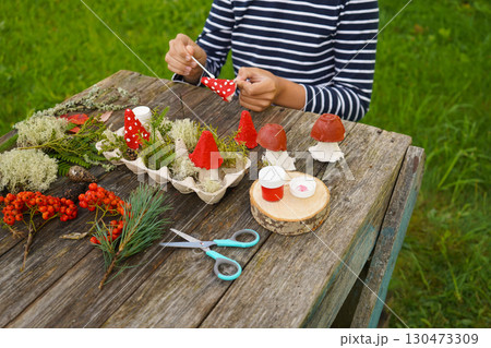 Fun, eco-friendly projects for children using egg cartons and natural supplies. Fun, eco-friendly projects for children using egg cartons and natural supplies. 130473309