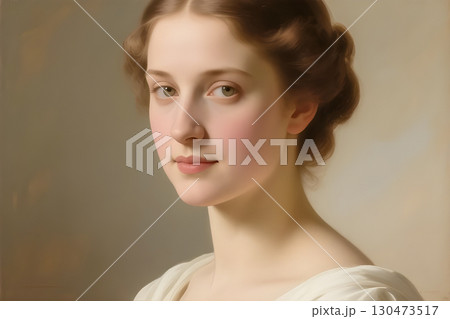 beautiful young woman with fashion makeup beautiful young woman with fashion makeup 130473517